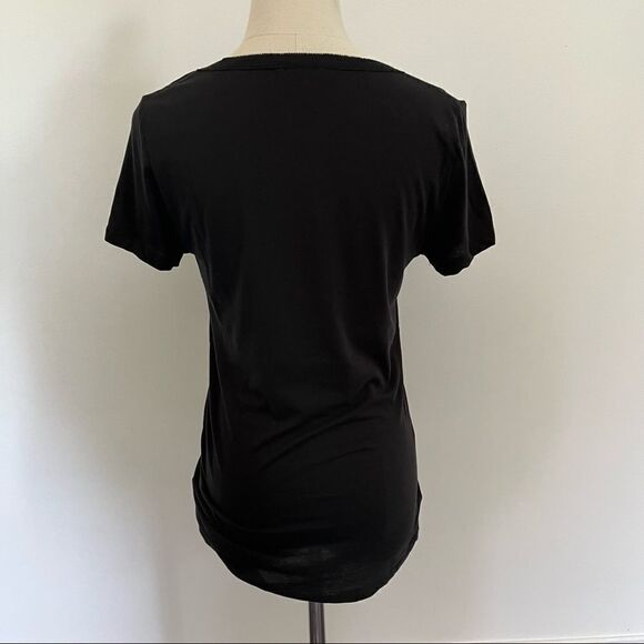 Skin Easy V Neck Tee 0 - Picture 6 of 6